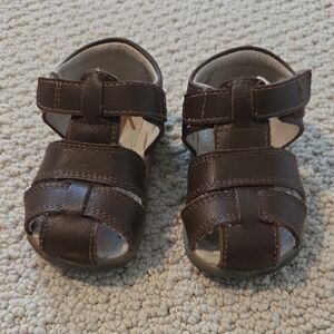 Brown Kids Sandals